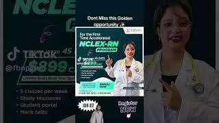 On HUGE student demand, FBNPC is thrilled to launch the Accelerated NCLEX-RN Program! 
