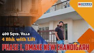 4 Bhk Luxurious Mulberry Villa in Phase 1 Omaxe New Chandigarh