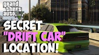 GTA 5 Online - Secret "DRIFT CAR" Spawn Location! Karin Intruder "DRIFTING CAR" (GTA 5 Rare Cars)