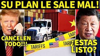 TRUMP SE ARREPIENTE! CHINA NO CEDE, EUROPA CONTRAATACA. ARANCELES SE PAUSAN