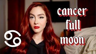 CANCER FULL MOON: EXPECT DRAMA! january 13th, 2025.