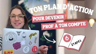 Devenir prof de FLE en ligne : ton plan d'action !