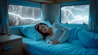 Rain Car Sounds Instant Sleep Therapy - Instant Sleep Solution In 3 Minutes | Meditation