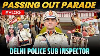 My passing out parade day| ऐसी थी मेरी POP️| Delhi Police SI motivation #ssc #ssccpo #police