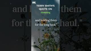 IMK Fintech School - Terry Smith's quote on Investing | #financialliteracy #investing #education