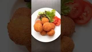 WARNING!!! The Best Dutch Croquettes (Kroket) Recipe EVER! | Crispy and Creamy Bitterballen #shorts