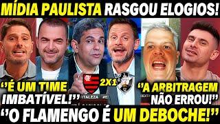  COMENTARISTAS DE TODO O BRASIL REPERCUTEM O SHOW DO FLAMENGO NA SEMIFINAL DO CARIOCA!