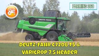 Harvest 2021 | Deutz-Fahr C7206 TS & Varicrop 7.5 header