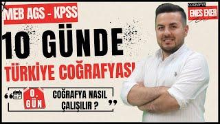 10 GÜNDE TÜRKİYE COĞRAFYASI KAMPI BAŞLIYOR #ags #kpss