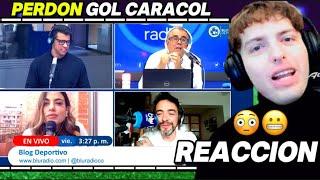 DAVOO XENEIZE REACCIONA a SU MENCIÓN En GOL CARACOL por COLOMBIA Vs ARGENTINA