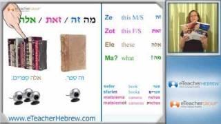 Hebrew lesson 20 - The human body | by eTeacherHebrew.com - Learn Hebrew online