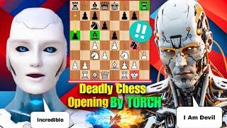 Stockfish 16.1 Played An INCREDIBLE Game Where Torch Initiates A Deadly Opening | Chess Opening