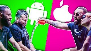 APPLE vs ANDROID με μπουγέλο! 