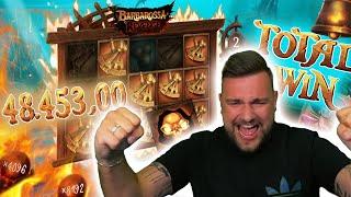 50K im neuen BARBAROSSA REVENGE!  | Casino Slot Stream Highlight