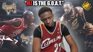 LeBron Fan Gets Schooled For 40 Minutes of Why MJ is the Greatest 