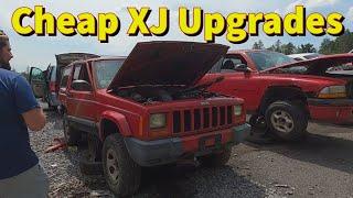 Jeep Cherokee XJ Junkyard Upgrades - D&E in the U-Pull 40