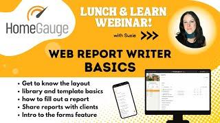 Web Report Writer Basics