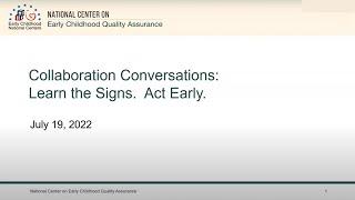 Learn the Signs  Act Early