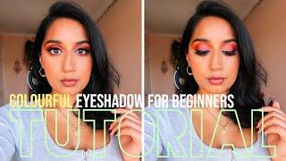 Colourful Eyeshadow For Beginners | Palette Recommendations & 2 Looks!