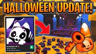 *NEW* HALLOWEEN UPDATE EVENT IN PET SIMULATOR 99! (Roblox)