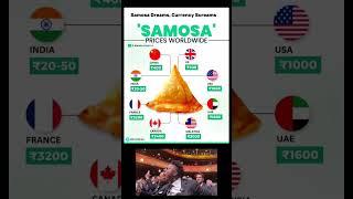  Samosa Prices Around the World #samosa #india