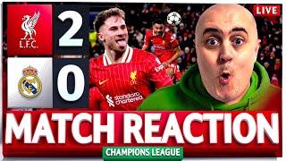 LIVERPOOL 2-0 REAL MADRID! Craig's LIVE Match Reaction