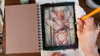 Embellishing new journal cover | new spiritual journal 2021