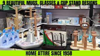 Mug Stand | Mug Holder | Glass Stand Design | Glass Holder | Cup Holder | Tea Cup Stand - Organizers