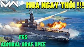 Modern Warships | FGS ADMIRAL GRAF SPEE TUẦN DƯƠNG ĐA NĂNG - GIÁ CẢ PHẢI CHĂNG CHO NGƯỜI CẬN NGHÈO