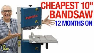 Aldi Ferrex 10” Bandsaw 12 months on [video 475]