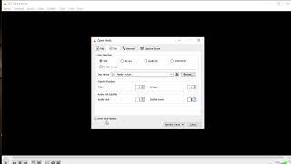 convert  DVD to mp4 using vlc player