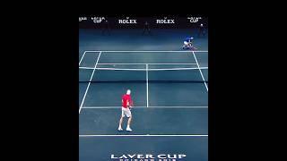 John Isner Death Serve Against Roger Federer #tennis