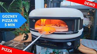 Gozney Dome Pizza in Under 5 minutes with Salim Gafayri - Demo Test