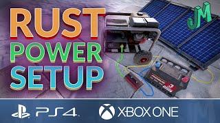 Electricity Basic Setup Power Surge Guide  Rust Console  PS4, XBOX