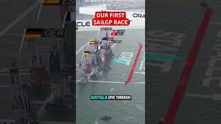 First SailGP race for USA SAILGP TEAM | #sailing #sailboat #racing