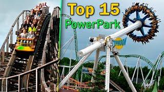 PowerPark TOP 15 laitteet