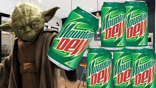 [ASMR] Yoda literally drinks 25 Mountain Dew’s and dies