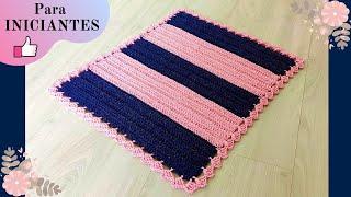 SIMPLE CROCHET CARPET FOR BEGINNERS