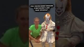 Creepy clown  dance #fyp #memes #foryou #dance #shorts #funny