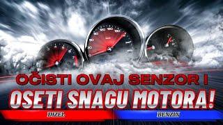 Jaci motor za 99% samo jednim ciscenjem senzora!