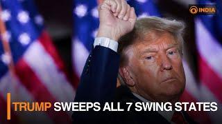 Trump sweeps all 7 swing states and more | DD India Live