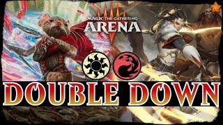 DOUBLE TROUBLE | MTG Arena - Boros Aggro Double Strike Enchantment FOUNDATIONS Standard Deck