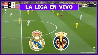  REAL MADRID vs VILLARREAL EN VIVO  JUEGA MBAPPE Y VINICIUS JUNIOR | LA SECTA DEPORTIVA