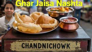 Desi Ghee Breakfast Under 150 Ghar Jaisa Nashta DelhiChandni Chowk Mein DelhiStreetFood
