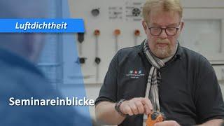 Seminareinblicke Luftdichtheit von Gebäuden | Blower Door Test | Kaiserhilft – Teaser