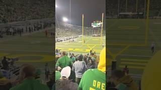 Ducks vs Huskies game in Oregon