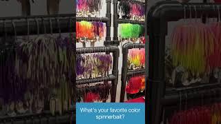 Spinnerbaits. What color to choose? #lurefishing #fishinglife #fishing