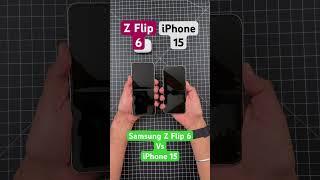 Samsung Z Flip 6 vs iPhone 15