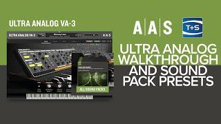 AAS Ultra Analog VA-3 | Walkthrough and Sound Pack Showcase