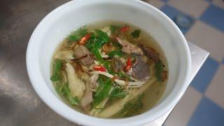 CHICKEN GLASS NOODLE SOUP - Mien Ga | Helen's Recipes